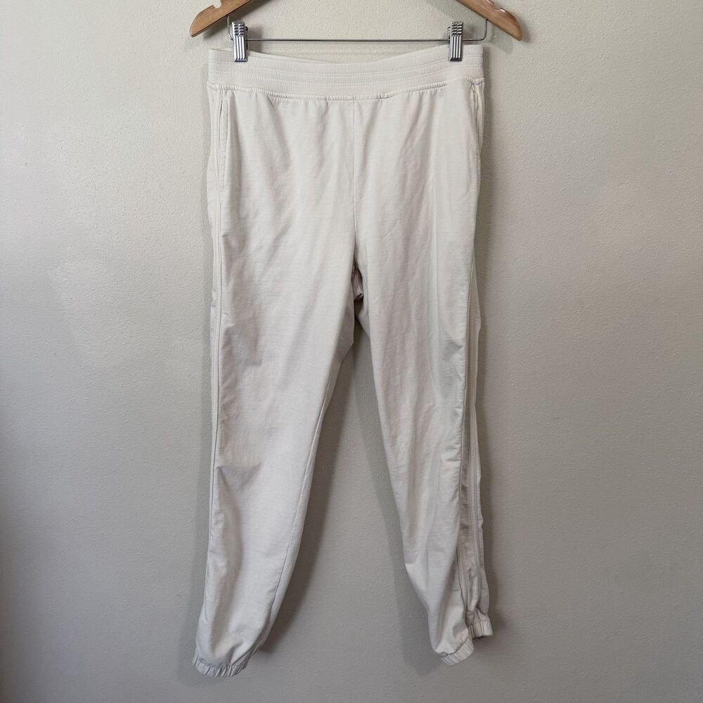Aerie Womens S Jogger Sweatpants Pockets Ivory